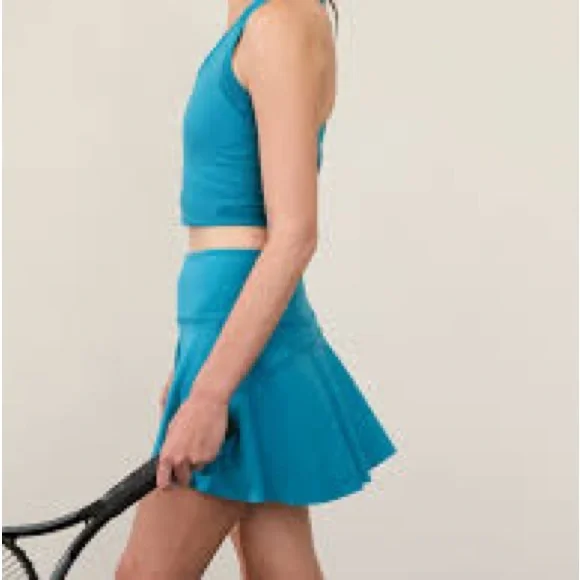 Athleta Ace Tennis Skort 13.5” - Size Small - Turqoise - Picture 2 of 8